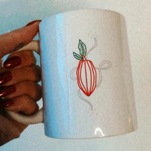 Mémé Aurait Aimé - Digital Illustration - Mug - Cacao - Cacao Pod